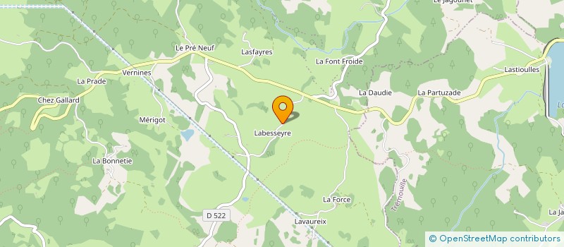 localisation de l'entreprise MADAME MURIEL WALIN à LANOBRE