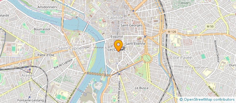 localisation de l'entreprise MADAME MURIEL WERBER  TOULOUSE
