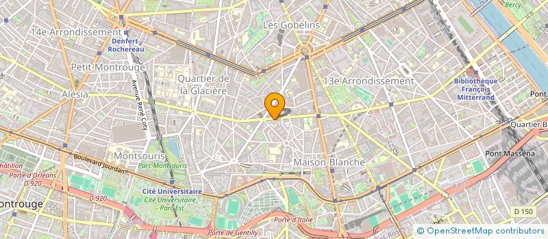 localisation de l'entreprise MADAME MURIELE DINAHET  PARIS