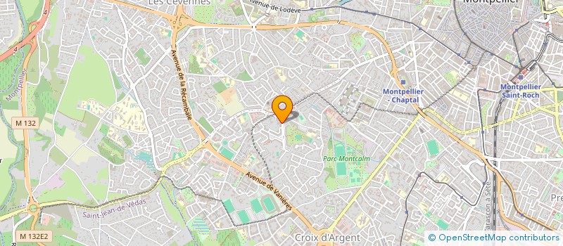 localisation de l'entreprise MADAME MURIELE FRAYSSE à MONTPELLIER