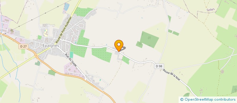 localisation de l'entreprise MADAME MURIELE LEPETIT  EPAIGNES