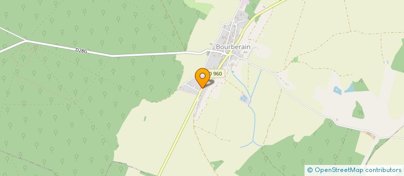 localisation de l'entreprise MADAME MURIELE PERRIN  BOURBERAIN