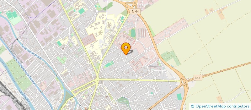 localisation de l'entreprise MADAME MURIELLE ACCADBLED  CHALONS-EN-CHAMPAGNE