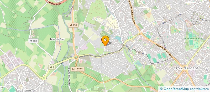 localisation de l'entreprise MADAME MURIELLE ALMAIRAC  MONTPELLIER