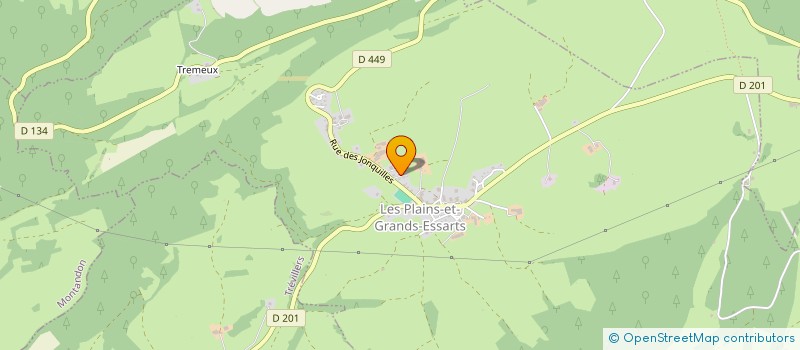 localisation de l'entreprise MADAME MURIELLE ANDREE GOEPFERT  FERRIERES-LE-LAC