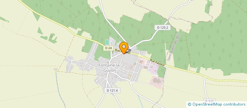 localisation de l'entreprise MADAME MURIELLE AUFFRET à FONTAINE-LA-GUYON
