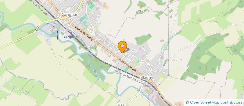 localisation de l'entreprise MADAME MURIELLE BARBE  BLAGNY