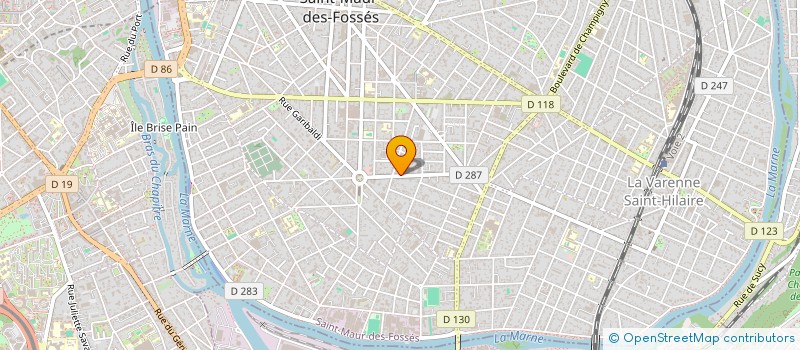 localisation de l'entreprise MADAME MURIELLE BARCON à SAINT-MAUR-DES-FOSSES