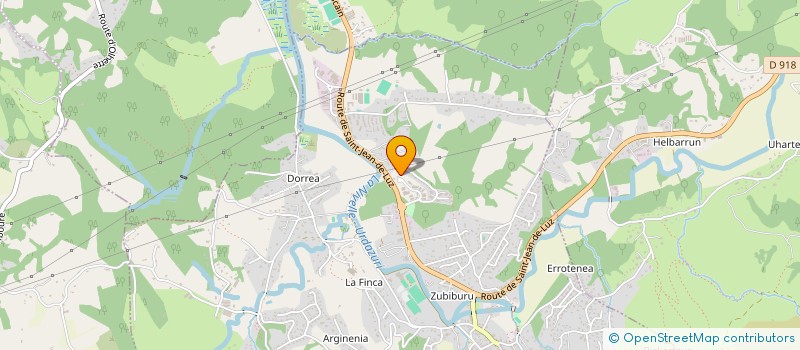 localisation de l'entreprise MADAME MURIELLE BAUDRY  ASCAIN