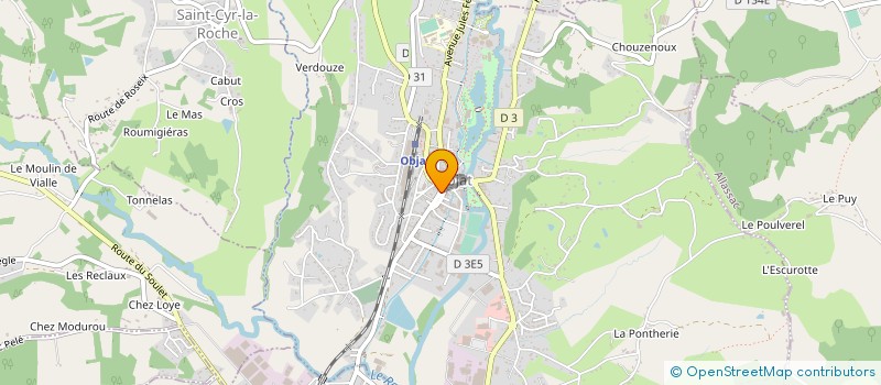 localisation de l'entreprise MADAME MURIELLE BEAUSSONIE  JUGEALS-NAZARETH