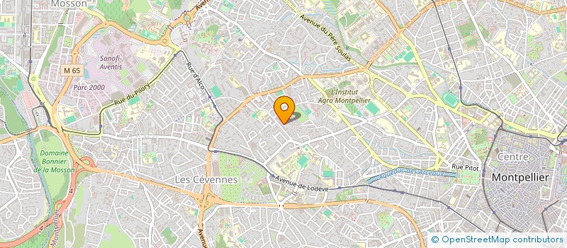 localisation de l'entreprise MADAME MURIELLE BECQUET à MONTPELLIER