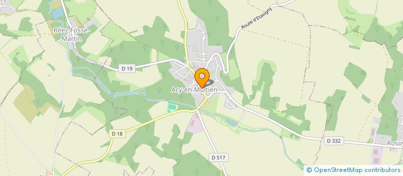 localisation de l'entreprise MADAME MURIELLE BECTARD  BETZ