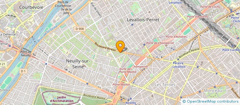 localisation de l'entreprise MADAME MURIELLE BENARIB à NEUILLY-SUR-SEINE