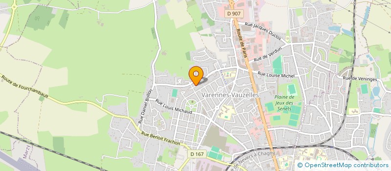 localisation de l'entreprise MADAME MURIELLE BENNETIER à VARENNES-VAUZELLES