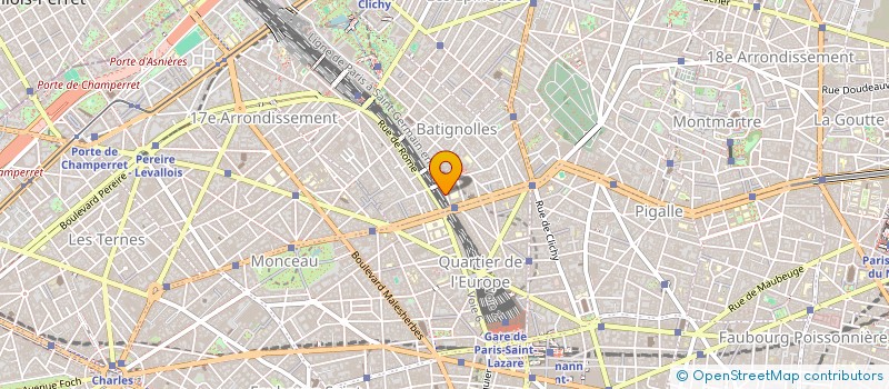 localisation de l'entreprise MADAME MURIELLE BERNARD  PARIS