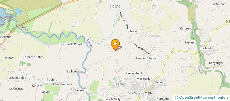 localisation de l'entreprise MADAME MURIELLE BERTILLE  TREFLEZ