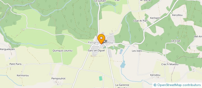 localisation de l'entreprise MADAME MURIELLE BERTRAND à KERGRIST-MOELOU
