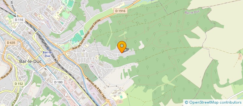 localisation de l'entreprise MADAME MURIELLE BEURTHERET  BAR-LE-DUC