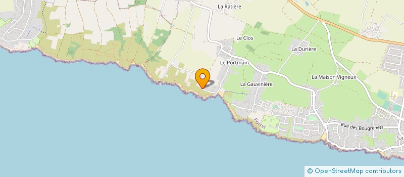 localisation de l'entreprise MADAME MURIELLE BLINEAU  PORNIC