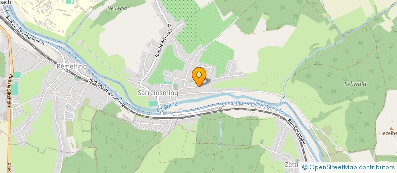 localisation de l'entreprise MADAME MURIELLE BODO  SARREINSMING