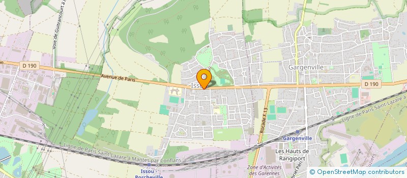 localisation de l'entreprise MADAME MURIELLE BOIVIN  ISSOU