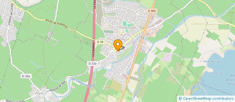 localisation de l'entreprise MADAME MURIELLE BONTEMPS  ISSENDOLUS