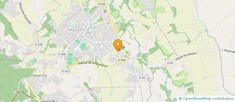 localisation de l'entreprise MADAME MURIELLE BOSSAERT à MORLAAS