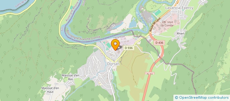 localisation de l'entreprise MADAME MURIELLE BOUVARD à DORTAN