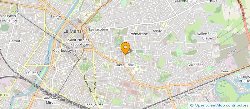 localisation de l'entreprise MADAME MURIELLE BRACHET à LE MANS