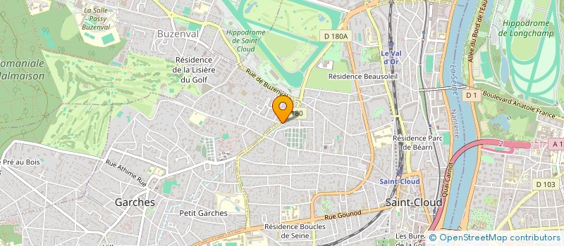 localisation de l'entreprise MADAME MURIELLE BRAZILLIER à SAINT-CLOUD