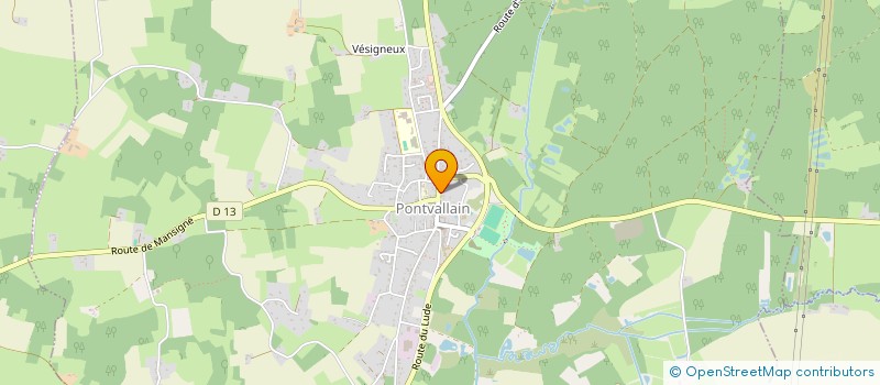 localisation de l'entreprise MADAME MURIELLE BRUERE  PONTVALLAIN