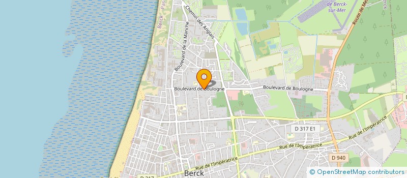 localisation de l'entreprise MADAME MURIELLE BRUVRY à BERCK