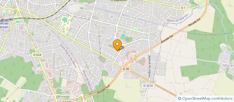 localisation de l'entreprise MADAME MURIELLE BUBOLA  MONT-DE-MARSAN