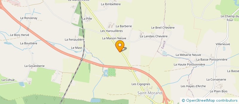 localisation de l'entreprise MADAME MURIELLE BURNEL  MARTIGNE-FERCHAUD