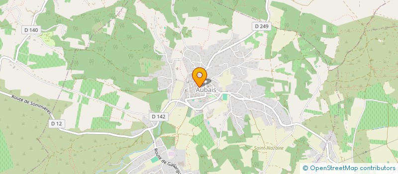 localisation de l'entreprise MADAME MURIELLE CANDAU à AUBAIS