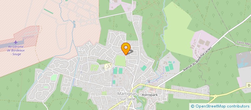 localisation de l'entreprise MADAME MURIELLE CELOTTI  MARTIGNAS-SUR-JALLE