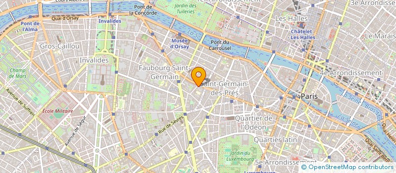 localisation de l'entreprise MADAME MURIELLE CHAGNY  PARIS