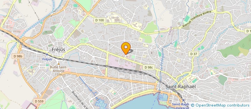 localisation de l'entreprise MADAME MURIELLE CHAILAN à FREJUS