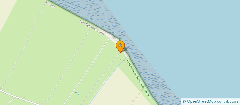 localisation de l'entreprise MADAME MURIELLE CHATEL  JAU-DIGNAC-ET-LOIRAC