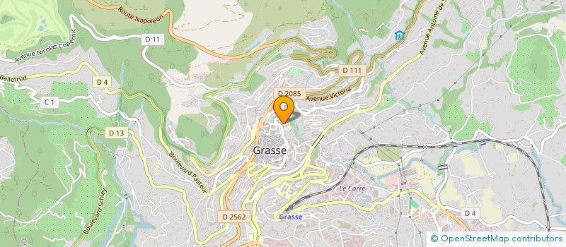 localisation de l'entreprise MADAME MURIELLE CHAUVEAU à GRASSE