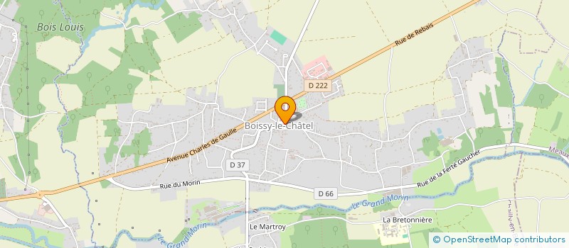 localisation de l'entreprise MADAME MURIELLE CHOBRIAT  BOISSY-LE-CHATEL