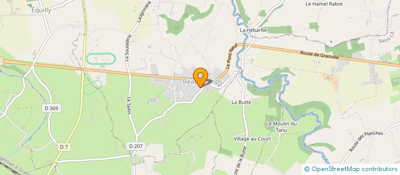 localisation de l'entreprise MADAME MURIELLE CHOMINOT  BEAUCHAMPS