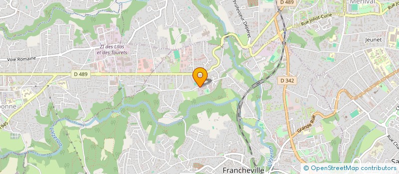 localisation de l'entreprise MADAME MURIELLE CLEYET  FRANCHEVILLE