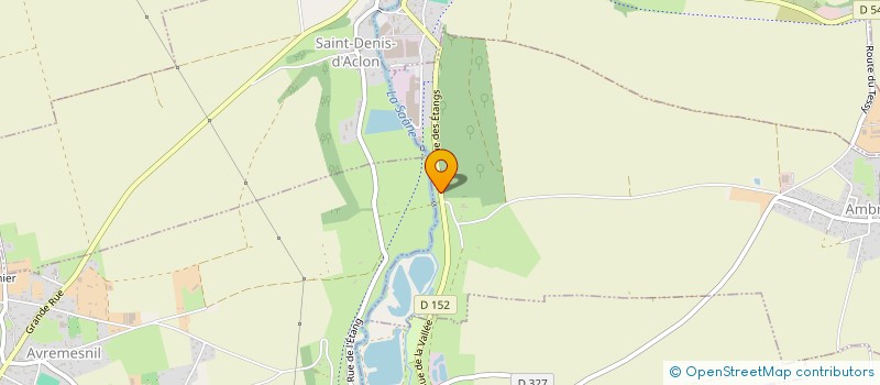 localisation de l'entreprise MADAME MURIELLE COLOMBEL  AMBRUMESNIL