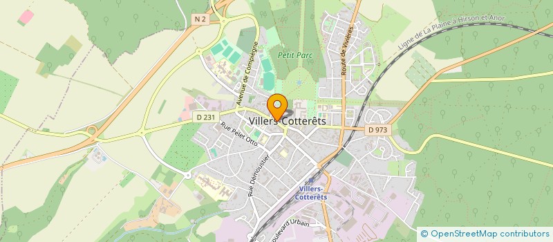 localisation de l'entreprise MADAME MURIELLE CONZATTI  VILLERS-COTTERETS