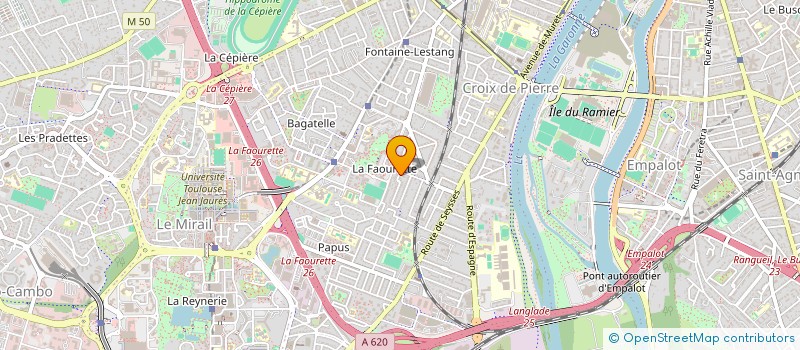 localisation de l'entreprise MADAME MURIELLE CORNIC  TOULOUSE