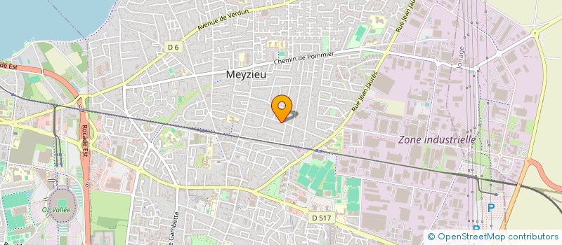 localisation de l'entreprise MADAME MURIELLE COUSYN à MEYZIEU