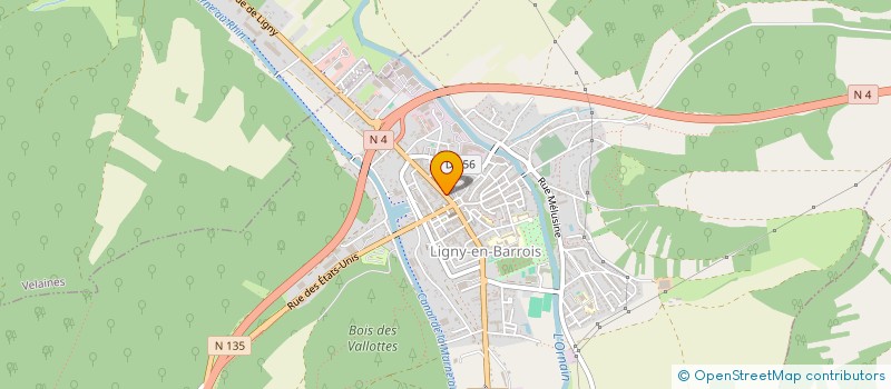 localisation de l'entreprise MADAME MURIELLE CRANCEE à LIGNY-EN-BARROIS
