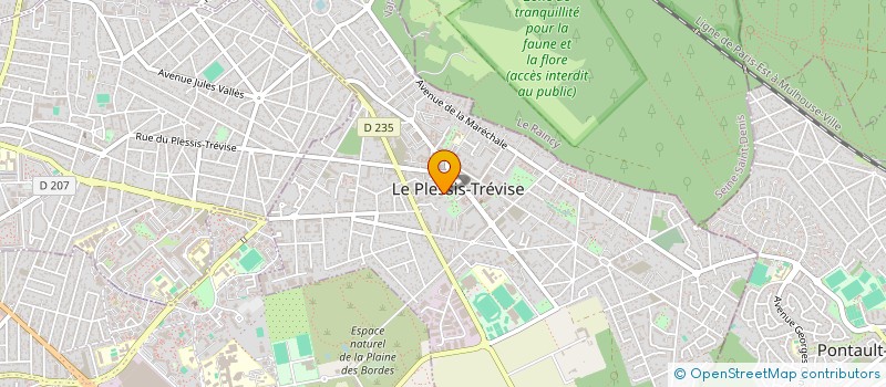 localisation de l'entreprise MADAME MURIELLE DEBAISIEUX à LE PLESSIS-TREVISE