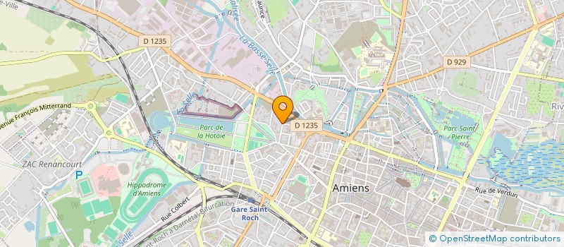 localisation de l'entreprise MADAME MURIELLE DEFRUIT à AMIENS